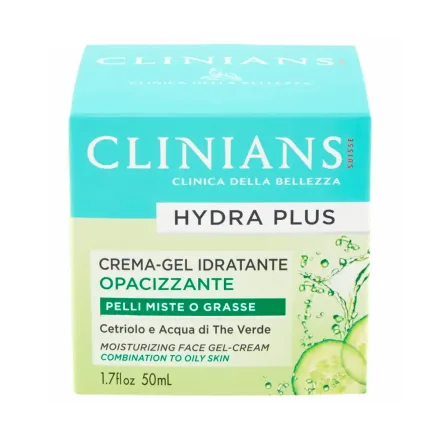 Gel Crema Facial Clinians Hydra Plus Combination To Oily Skin 50ml