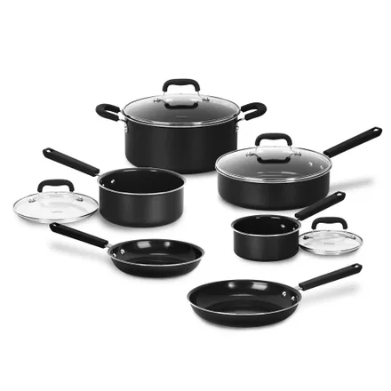 Jogo Panelas Cuisinart 55IC Purelyceramic Inducao Aluminio 10