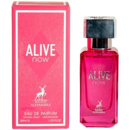Perfume Maison Alhambra Alive Now Eau Parfum Feminino 30ml