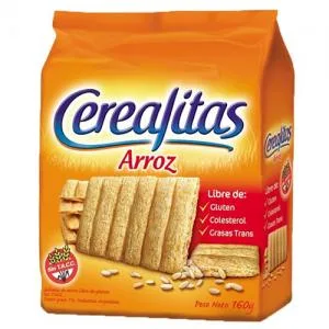Biscoito Arroz Cerealitas 160g