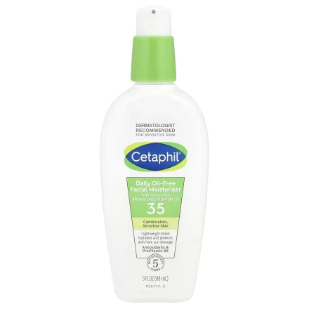 Cetaphil Crema Hidratante Daily Oil Free Moisturizer Spf 35 88ml