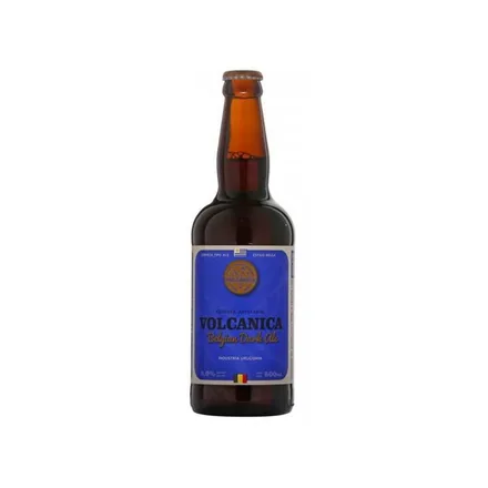 Cerveza Vulcanica Belgin Dark Ale Botella 500ml