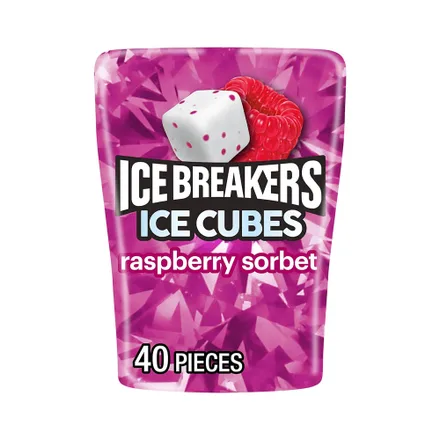 Chicle Breakers Raspberry 90 Gr 40