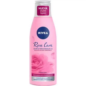 Nivea Rose Care Leite Tonico Facial 200ml