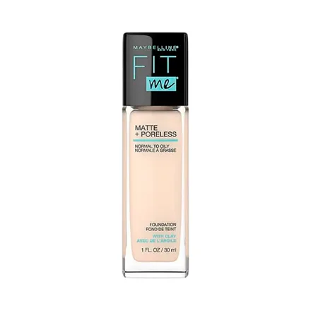 Base Maybelline Fit Me Matte Plus Poreless 110 Porcelain 30ml
