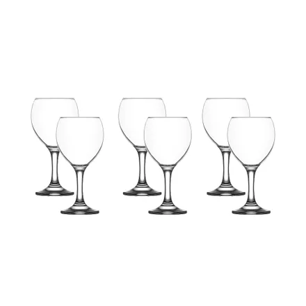 Set Copas Vino Lav Misket 6 Piezas 260ml