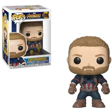 Funko Pop Marvel Avengers Infinity War Captain America 288