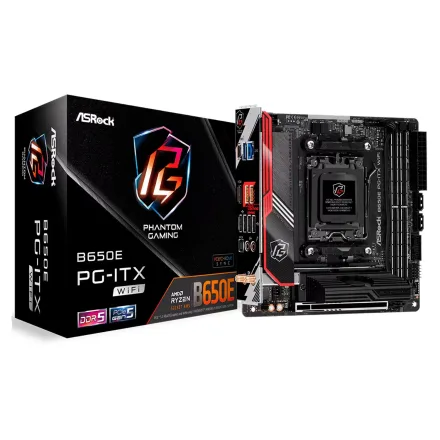 Placa Mae Asrock Pg Itx Socket AM5 Chipset B650 Mini