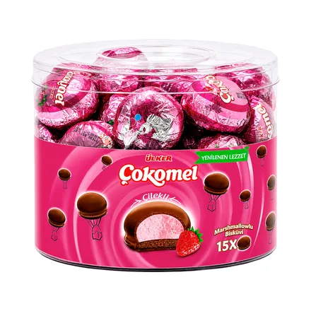 Bombones Ulker Cokomel Cilekli 15 180g