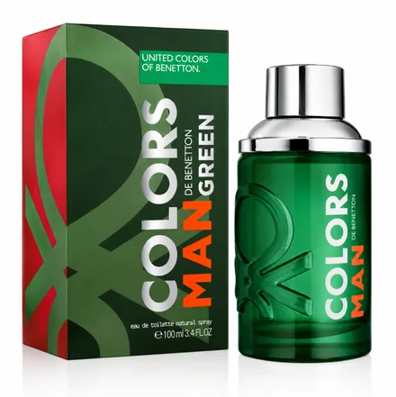 Benetton Perfume Colors Man Green Eau Toilette 100ml