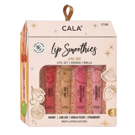 Lapiz Labial Cala Lip Smoothies 4PCS