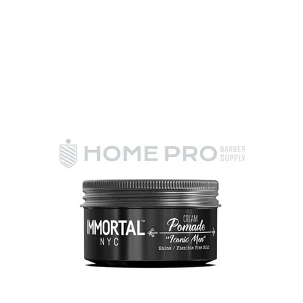 Pomada Capilar Immortal Nyc Cream Pomade Iconic Men Shine Flexible Firm Hold 150ml