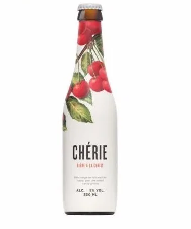 Cerveza Cherie Biere La Cerise Botella 330ml