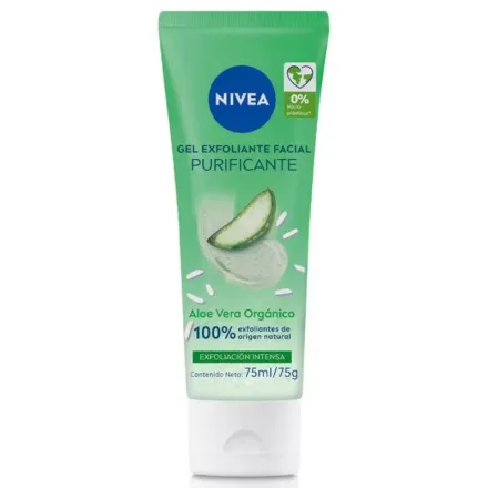 Nivea Gel Exfoliante Facial Purificante Aloe Vera 75ml