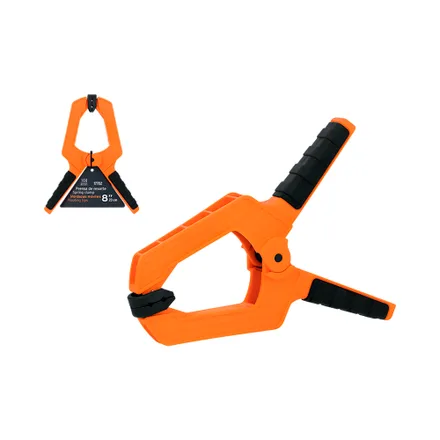 Prensa De Resorte Plástica Truper 17702 21 Cm