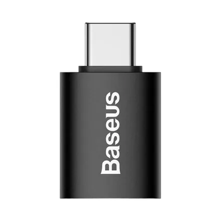 Adaptador Baseus Zjjq00001 Usb C A Usb A Negro