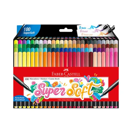 Marcador Faber Castell Super Soft Brush 55 60 00 100