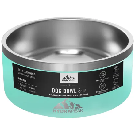 Comedouro Cachorro Hydrapeak Hp Bowl 8 Aqua 2L