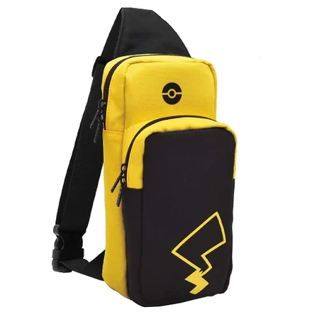 BOLSA NINTENDO SWITCH OLED POKEMON PIKACHU AMARELO/PRETO