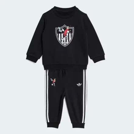 Adidas Conjunto Moleton Pantalon Inf Nino Crew Set 3T