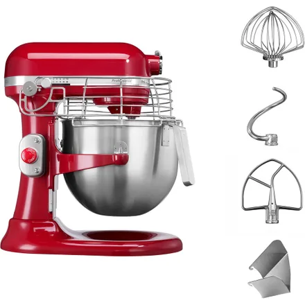 Batedeira Amasadora KitchenAid 5KSM7990XEER 6.9L 220V – Vermelho