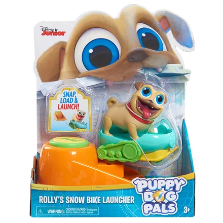 JUGUETE DISNEY JUNIOR PUPPY DOG PALS ROLLY’S SNOW BIKE LAUNCHER 10103068 – 94111