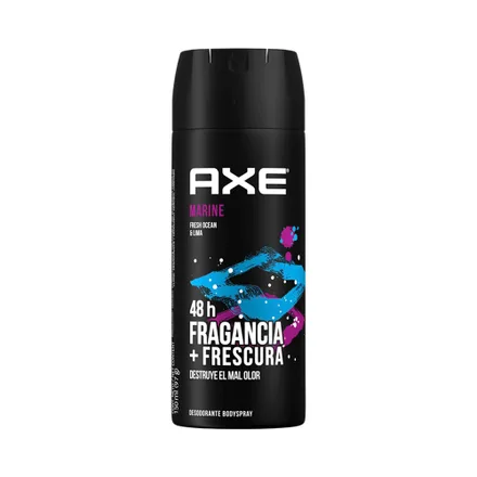 Desodorante Axe Marine Fresh Ocean Lima 48 150ml