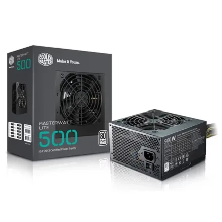Fonte Cooler Master Elite Nex N500 Mpw 5001 Acan Bus Atx 80 Plus Pfc Ativo Bivolt