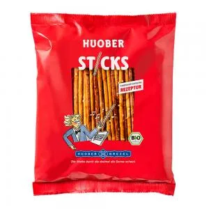 Salgadinho Pretzel Palitos Sticks Pacote Huober 175g