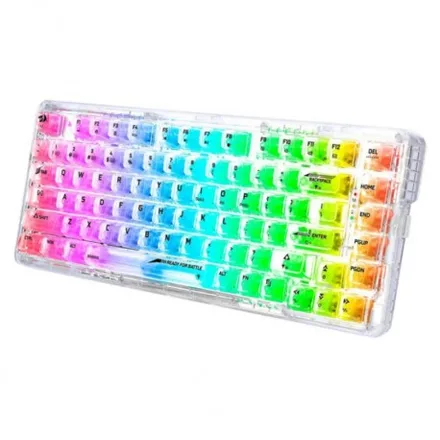 Teclado Gamer Redragon Elf Pro Rgb Switch Translucent Custom Layout 78 Tra