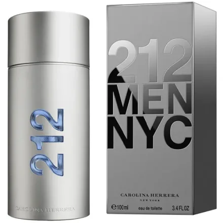 Perfume Masculino Carolina Herrera 212 Men Nyc Edt 100ml