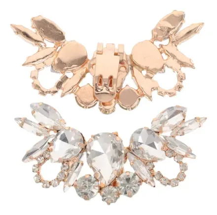 Broche Zapato Mz 266 8 DZ45 Diamante Dorado