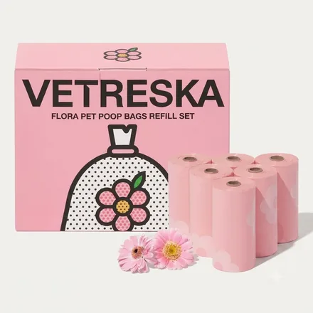 Vetreska Bolsa Excremento Mascota Flora 20 Rol
