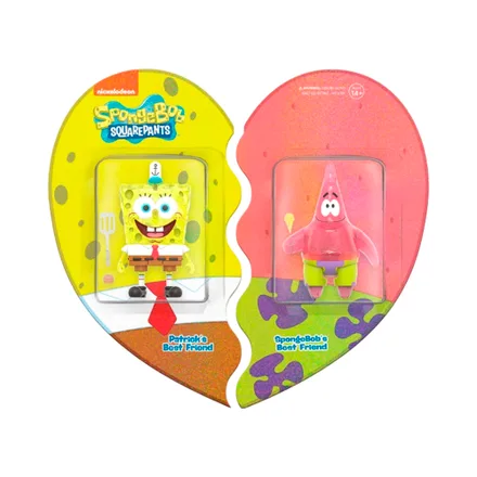 Pack Figuras Super 7 Nickelodeon Spongebob Squarepants