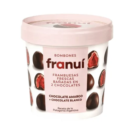 Chocolate Franui Frambuesas 150 Gr