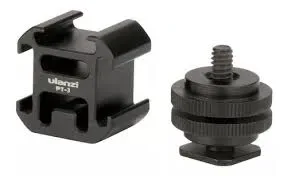 Ulanzi Acc Camara Soporte PT3S Triple Adaptador Metal Rosca