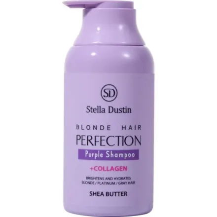 Stella Dustin Shampoo Blonde Hair Perfection Purple 500ml