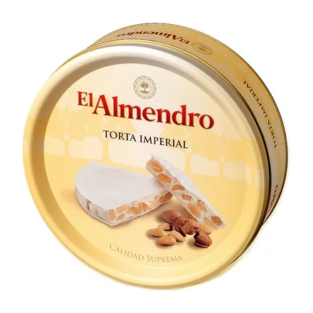 TURRON EL ALMENDRO TORTA IMPERIAL LATA 600GR