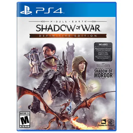 Jogo PS4 Middle Earth Shadow Of War Definitive