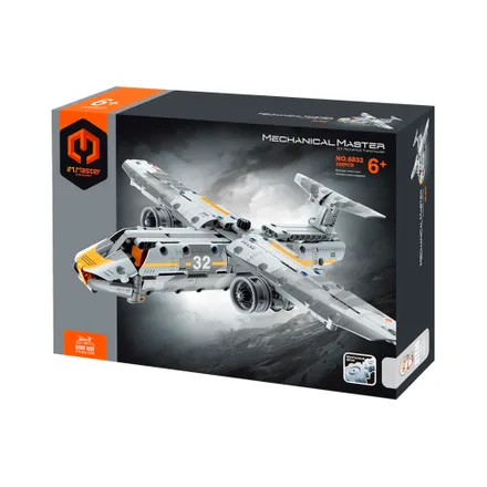 Juguete Construccion Nasa Im Master Mechanical Military Transport Aircraft 6832 329 Piezas