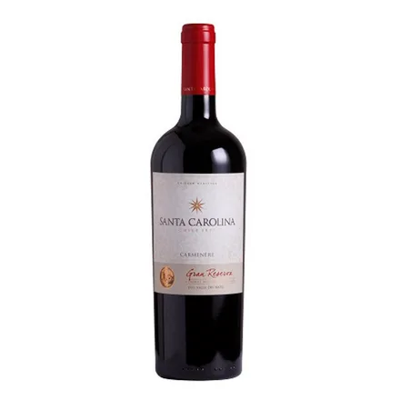 Vino Chileno Tinto Santa Carolina Gran Reserva Carmenere 750ml