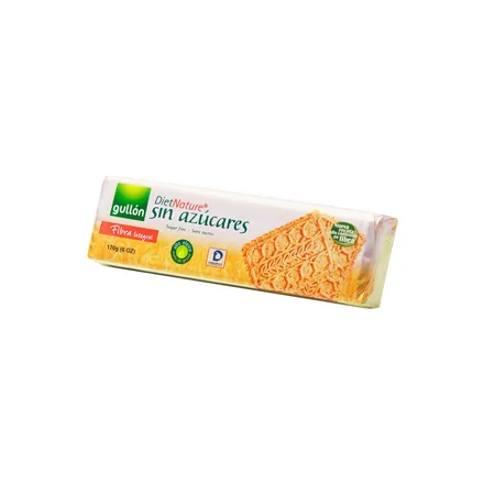 GALLETAS GULLON FIBRA INTEGRAL SIN AZUCARES 170GR