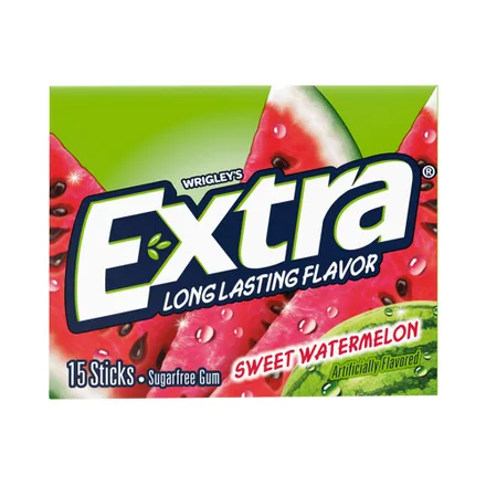 Chicle Wrigley Extra Sweet Watermelon 15