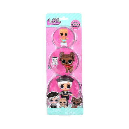 Muñeca L.O.L Surprise Beatnik Babe + Darling Doggie + Lil Kicks 987888 Euc
