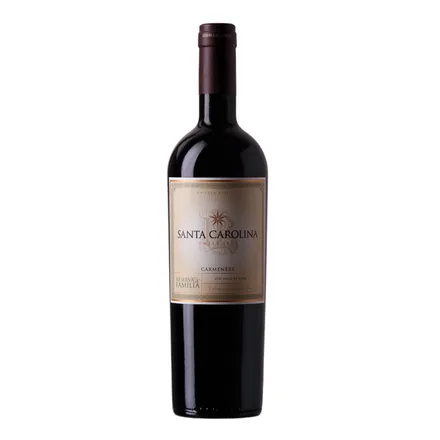 Vino Chileno Tinto Santa Carolina Reserva Familia Carmenere 750ml