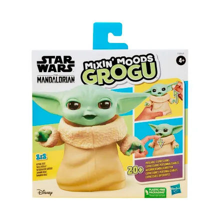 Figura Hasbro Star Wars The Mandalorian Mixin' Moods Grogu F6864