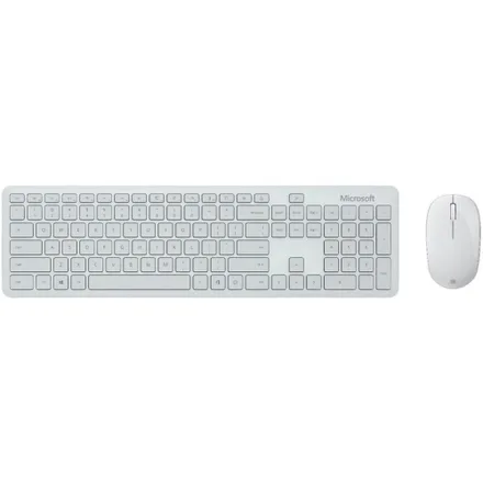 Teclado com Mouse Microsoft Bluetooth Espanhol Glacier – QHG-00033