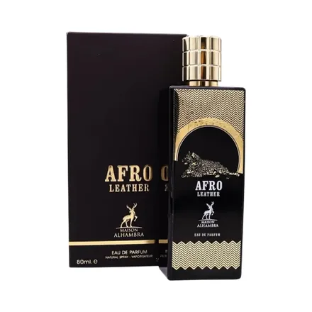 Perfume Maison Alhambra Afro Leather Eau Parfum 80ml