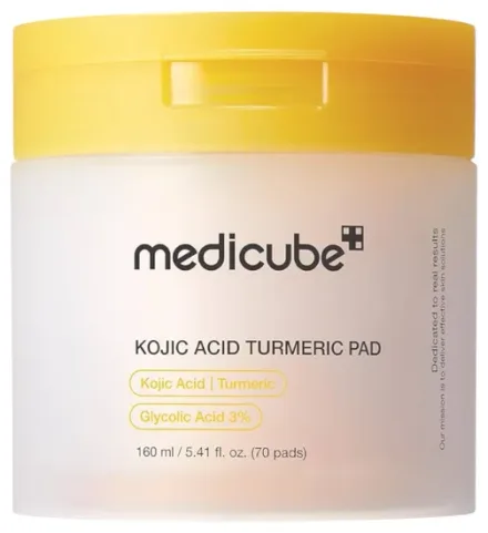 Medicube Kojic Acid Turmeric Pad Almofadas Tonicas 70 Uni
