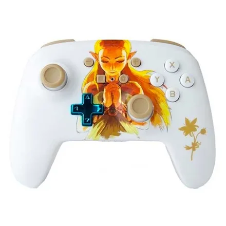 CONTROLE NINTENDO SWITCH POWERA ZELDA BRANCO SEM FIO